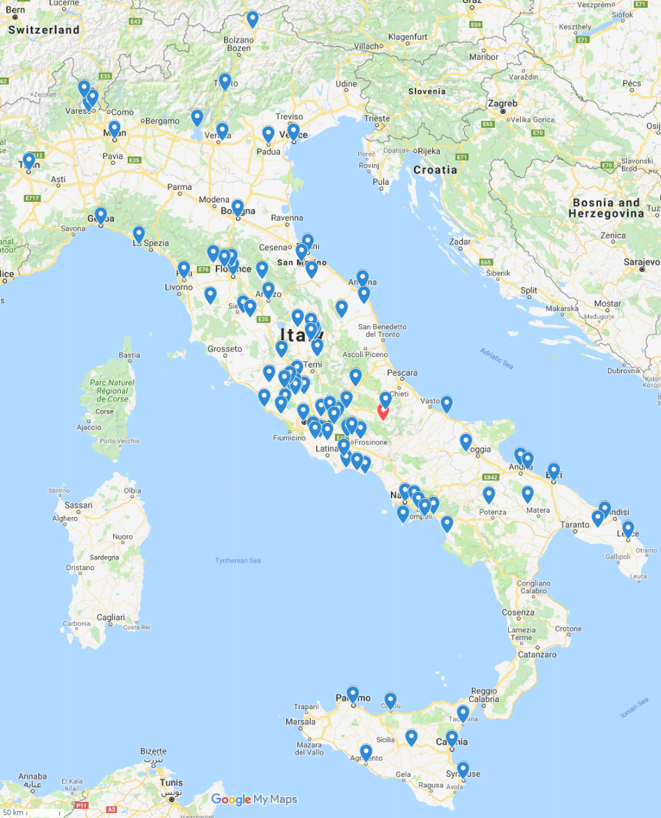 Hilde Lotz-Bauer's photos of Italy