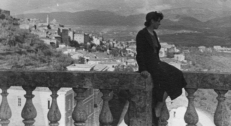 Hilde in Montepuciano 1937