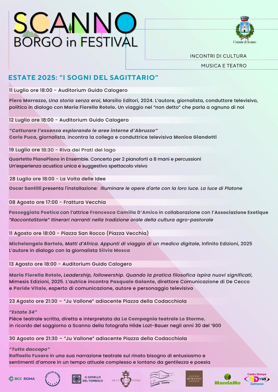 Scanno poster